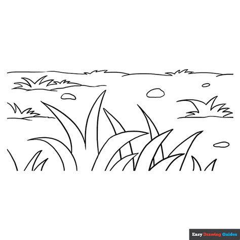 How to Draw Grass – Really Easy Drawing Tutorial