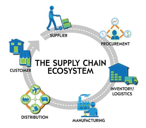 Supply chain ecosystem infographic | TZA