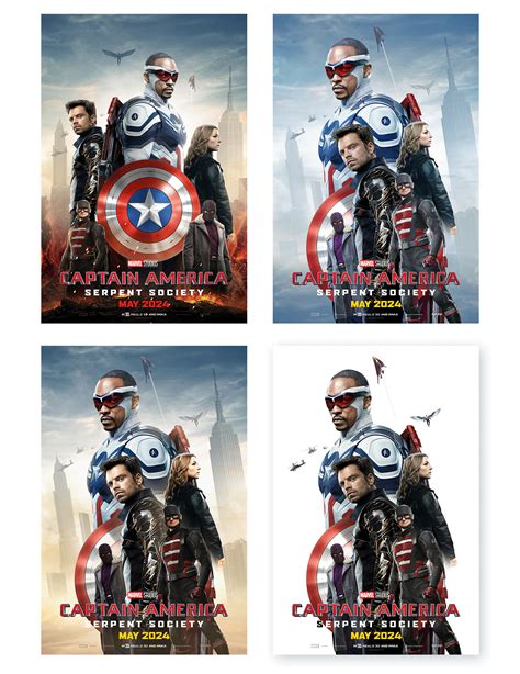 Captain America 4 Poster Design :: Behance