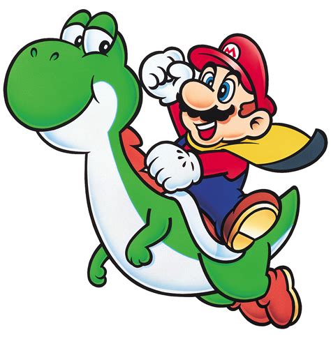 Mario And Yoshi - ClipArt Best