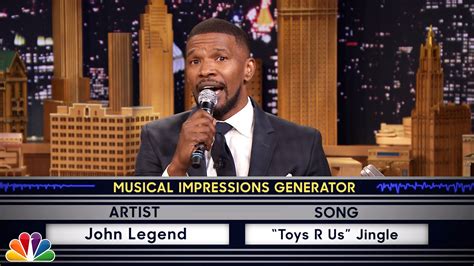 Jamie Foxx Nails His Musical Impressions of John Legend and Jennifer Hudson on 'The Tonight Show'