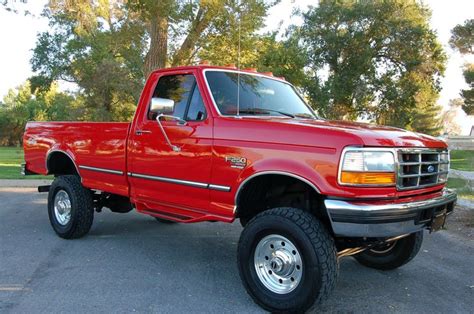 1996 Ford F250 XLT 7 3L Diesel 4x4 Manual Regular Cab Only 19K MI 285 ...