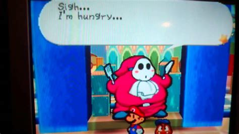 Paper Mario 64 Fat Shy Guy Funny Moment - YouTube