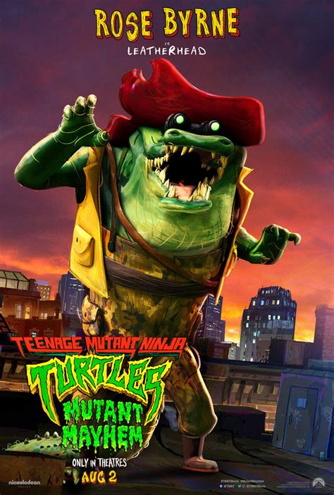 Teenage Mutant Ninja Turtles: Mutant Mayhem Drops 17 Character Posters ...