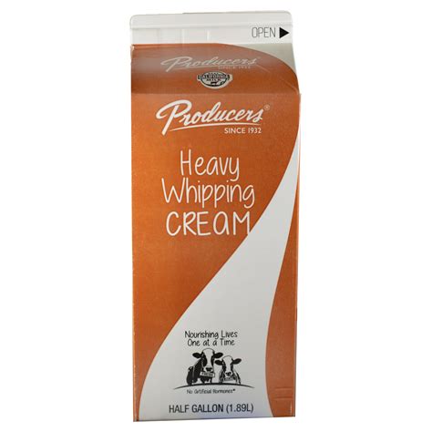 Heavy Whipping Cream – Producers Dairy