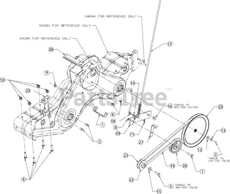 Cub Cadet Tiller Parts Diagram