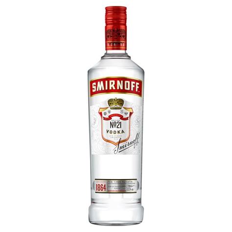 Smirnoff Triple Distilled Vodka - Tom's Wine Goa