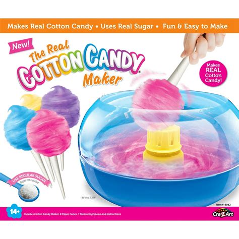 Cra-Z-Art Real Cotton Candy Maker For All Ages 14 Years and Older - Walmart.com - Walmart.com