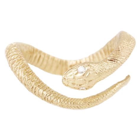 Gold Serpent Ring – ESQUELETO