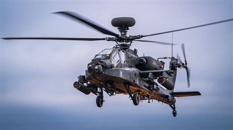 British Army Flight-Testing New Apache Helicopters