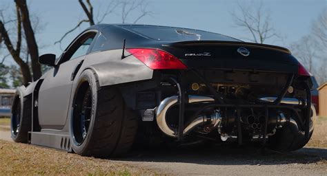 We Bet You’ve Never Seen A Twin-Turbo Nissan 350Z Like This | Carscoops