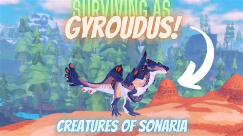 SURVIVING As GYROUDUS! || Creatures of Sonaria - YouTube