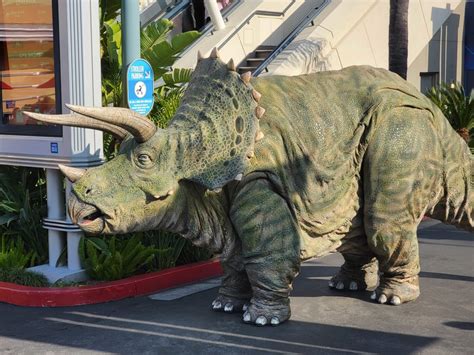 PHOTOS: Meet a Triceratops in Jurassic World at Universal Studios Hollywood - WDW News Today