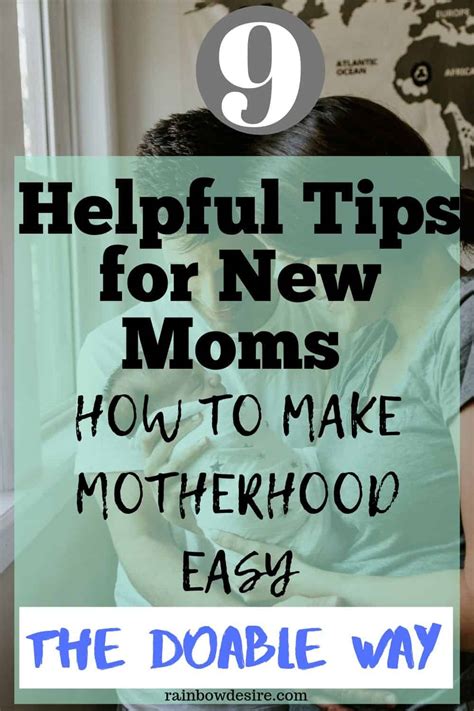 15 Best Tips for new moms to make it all worth it - Rainbow Desire