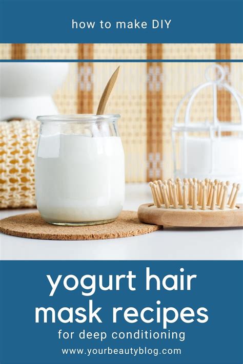 Yogurt Hair Mask Benefits + 7 Easy DIY Recipes - Everything Pretty