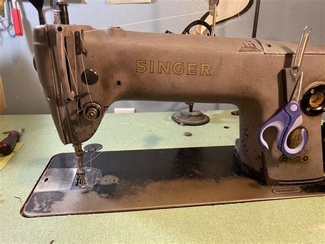 This industrial sewing machine I just picked up : r/Wellworn