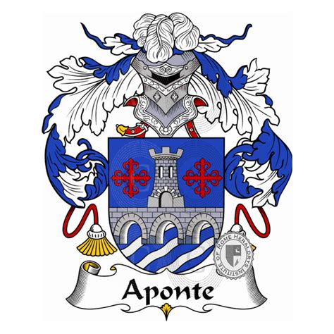 Aponte family heraldry genealogy Coat of arms Aponte