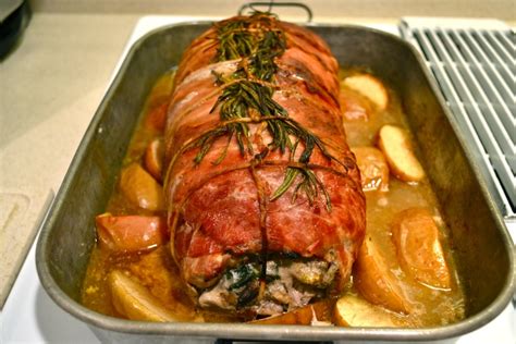 Prosciutto-Wrapped Pork Loin with Roasted Apples | THE CLASSICAL KITCHEN