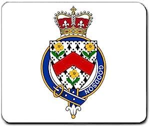 Amazon.com: Goodson England Family Crest Coat of Arms Mouse Pad: Electronics