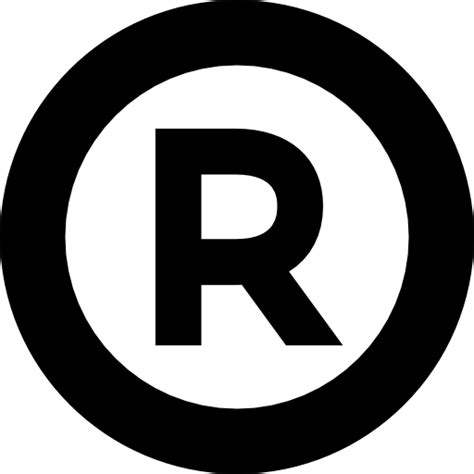 Circle R Trademark Logo