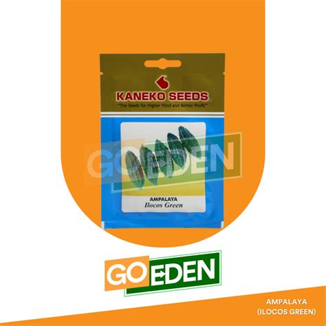 Kaneko Ilocos Green Ampalaya Seeds (3g) - GoEden