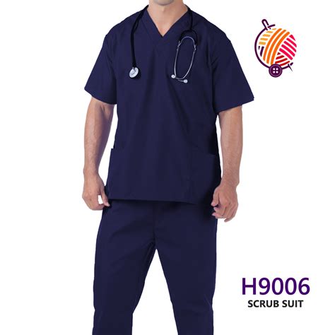 Navy Blue Scrub Suit @ ₹ 600 Onwards - Comfort Apparels