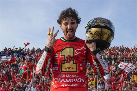 MotoGP World Champion Francesco Bagnaia Confirms Ducati... | Visordown