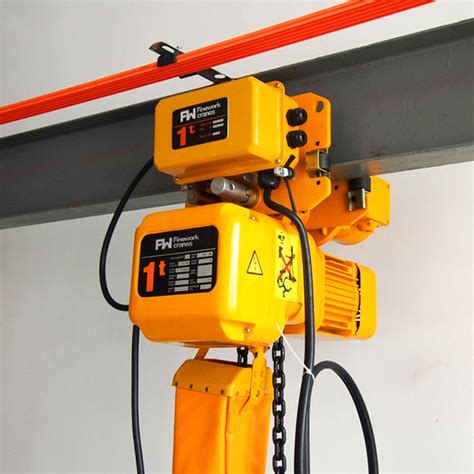 Trolley Type 250kg 2 Ton Electric Chain Block Hoist