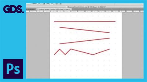 Draw Straight Line Photoshop Elelemts / How to draw perfect straight ...