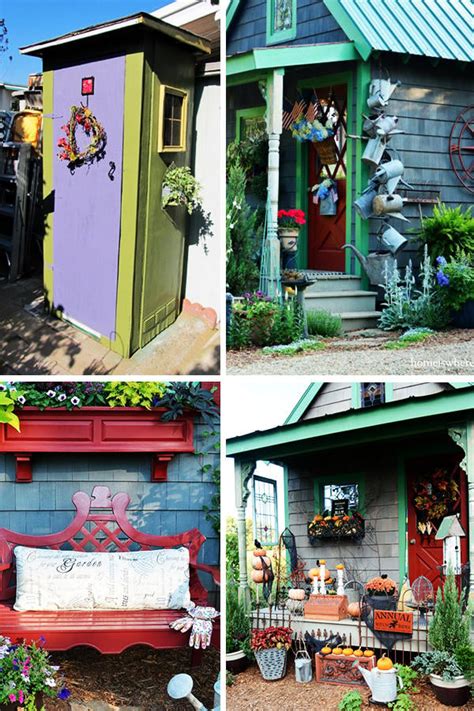 20 Garden Shed Decorating Ideas for the Exterior Suitable for Any Budget