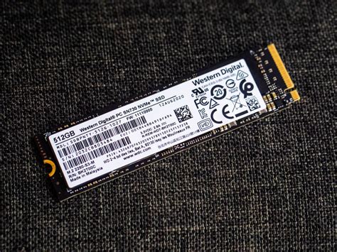 512GB SN730 WD BLACK M.2 NVME SSD 96LAYER 3D NAND TLC health 100% (OEM Western Digital SN750 ...