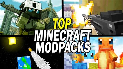 Top 15 BEST Minecraft Modpacks of All Time! - YouTube