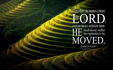 Psalm 55:22 KJV Desktop Wallpapers | Bible Verse Wallpapers