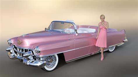 1953 Cadillac Eldorado - pink by Tom2099 on DeviantArt