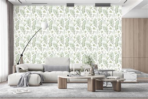 Lush Green wallpaper 100% PVC-free and non-toxic