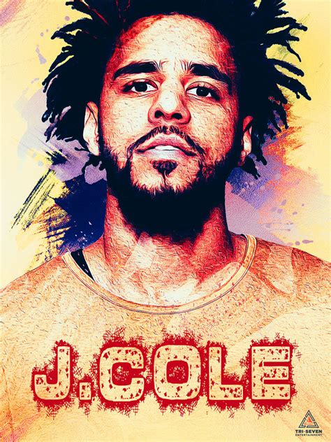 J. Cole Poster Wall Art Print (18x24)