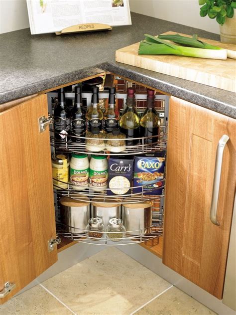 Kitchen Storage Cabinets (Spin and Pull Out Storage Cabinets) | Clever kitchen storage, Kitchen ...