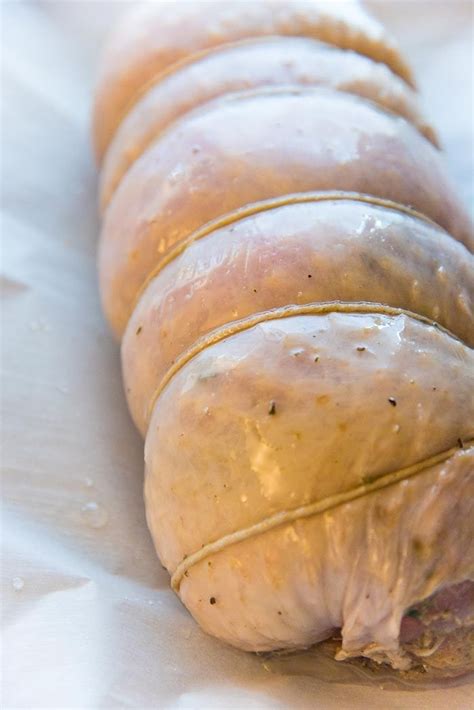 Slow Roasted Turkey Roll (Turkey Roulade Recipe) - The Flavor Bender