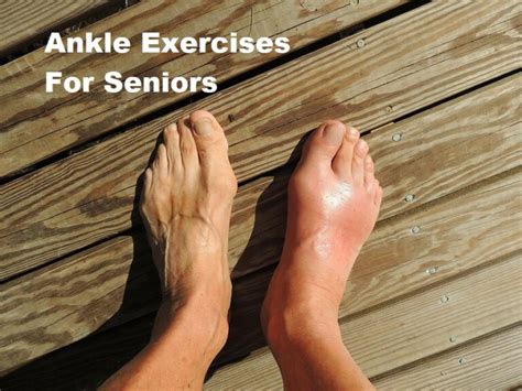 Ankle Exercises For Seniors - Improve Ankle Stability