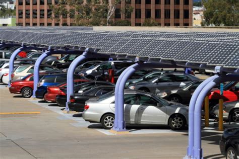 Solar Panel Parking Structure Stock Photo - Download Image Now - iStock