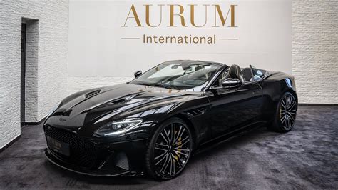 2021 Aston Martin DBS Superleggera Volante ONYX BLACK Walkaround by AURUM International [4K ...