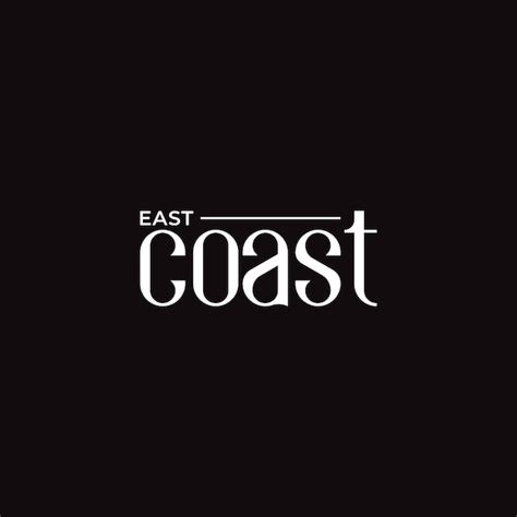 Premium Vector | East coast logo design concept