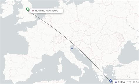 Direct (non-stop) flights from Leicestershire to Thira - schedules - FlightsFrom.com