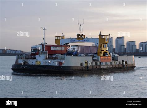 Woolwich Ferry Stock Photo - Alamy