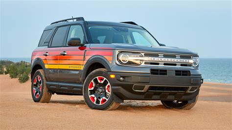 2024 Ford Bronco Sport Gets Retro Graphics and Seats With Free Wheeling Edition