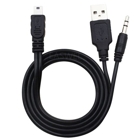 3.5mm AUX USB to Mini Audio Charger Cable for iHome IHM60 IHM61 IHM59 ...