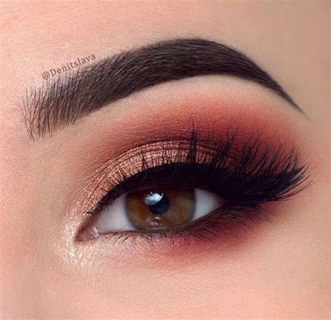 Red Eye Makeup For Brown Eyes - Mugeek Vidalondon