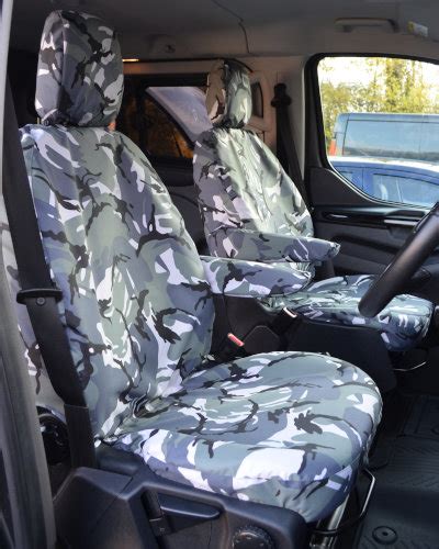 Ford Transit Custom Seat Covers - Driver + Single