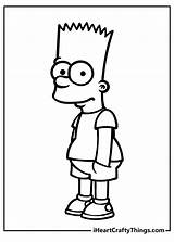 Printable Simpsons Coloring Pages sketch template