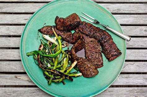 Grilled Skirt Steak With Garlic and Herbs Recipe - NYT Cooking